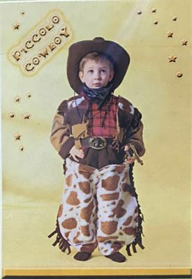 COSTUME PICCOLO COWBOY TG. 2-3 ANNI