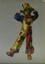 COSTUME HAPPY CLOWN TG. 9-10 ANNI