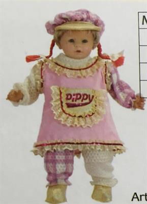 COSTUME PIPPI CALZELUNGHE TG. 12 MESI