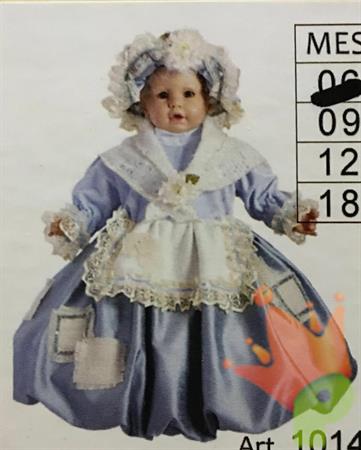 COSTUME CENERENTOLA DELLE FIABE S.BABY TG. 6 MESI