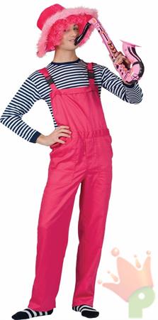 COSTUME SALOPETTE ROSA TG. S COD 603032I