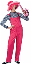 COSTUME SALOPETTE ROSA TG. S COD 603032I