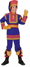 COSTUME LAPPONE SAAMI BAMBINO 9-10 ANNI