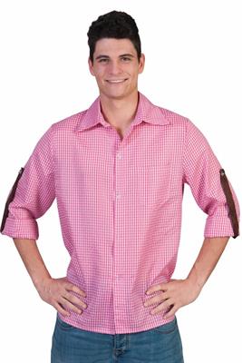 COSTUME CAMICIA TIROLESE UOMO ADULTO TAGLIA 52 54