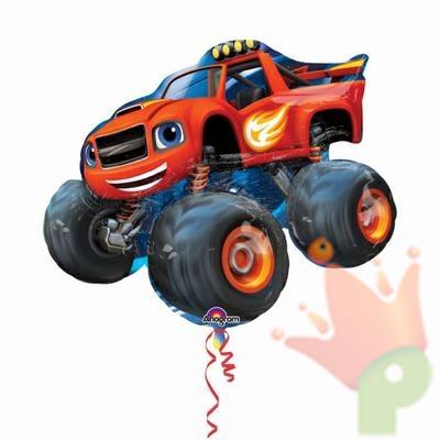 PALLONCINO SUPERSHAPE 86 X 71 CM BLAZE MONSTER MACHINES