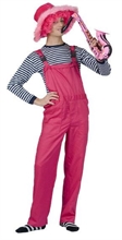 COSTUME SALOPETTE ROSA FLUO TG. XL COD 603032C