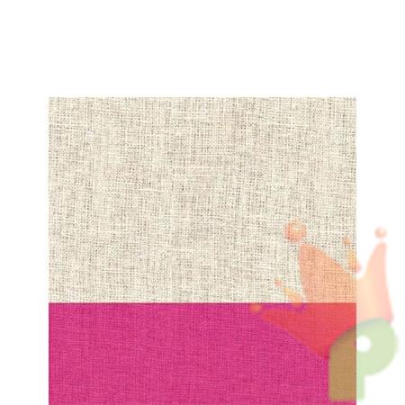 TOVAGLIOLI 25X25 LINEN MAGENTA 20PZ