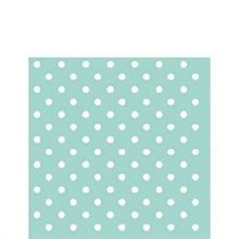 TOVAGLIOLI 25X25 DOTS AQUA 20PZ