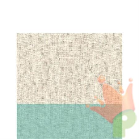 TOVAGLIOLI 25X25 LINEN AQUA 20PZ