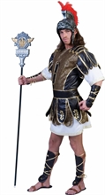 COSTUME GLADIATORE ROMANO ADULTO TAGLIA  56 58