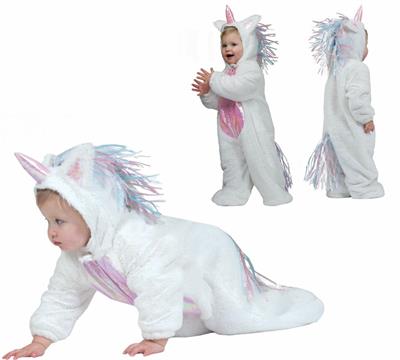 COSTUME UNICORNO BAMBINA 1-2 ANNI