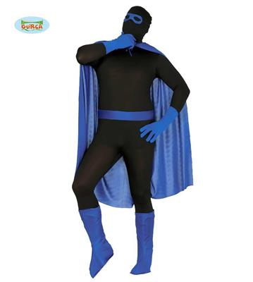 COSTUME SUPEREROE BLU ADULTO TAGLIA UNICA