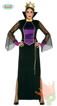 COSTUME REGINA STREGA DEGLI SPECCHI ADULTA TAGLIA  L 42 44