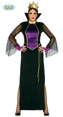 COSTUME REGINA STREGA DEGLI SPECCHI ADULTA TAGLIA  L 42 44