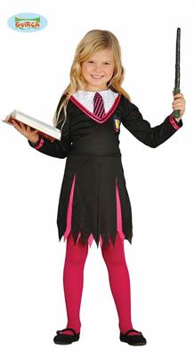 COSTUME STUDENTESSA DI MAGIA BAMBINA 5-6 ANNI