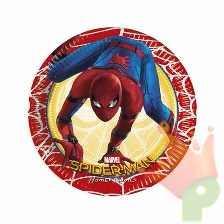 PIATTO 20CM SPIDERMAN HOMECOMING 8PZ