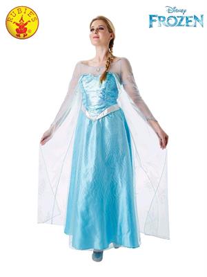 COSTUME FROZEN ELSA  DELUXE DISNEY ADULTA TAGLIA L