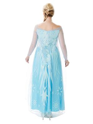 COSTUME FROZEN ELSA  DELUXE DISNEY ADULTA TAGLIA L